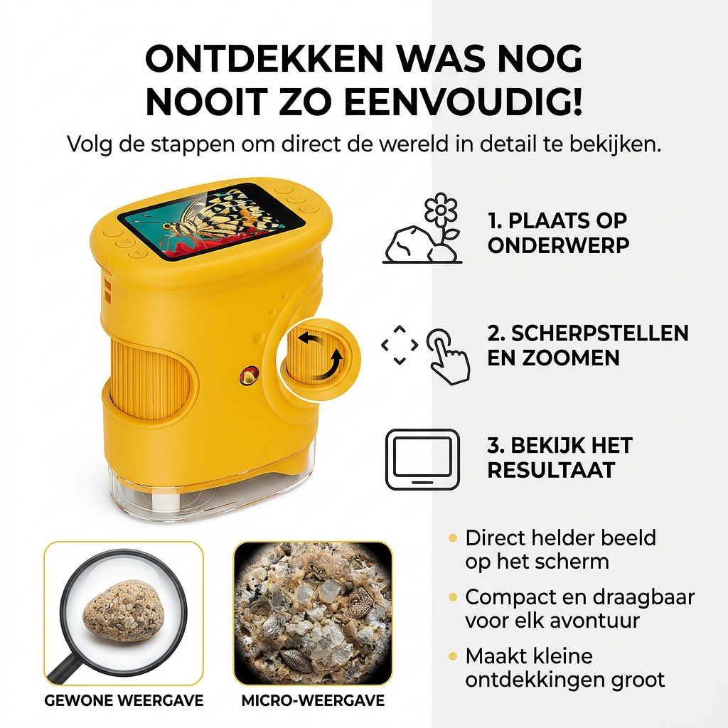 Avonturen Microscoop - Wat 'ie later onthoudt, is niet z'n tablet 🔍