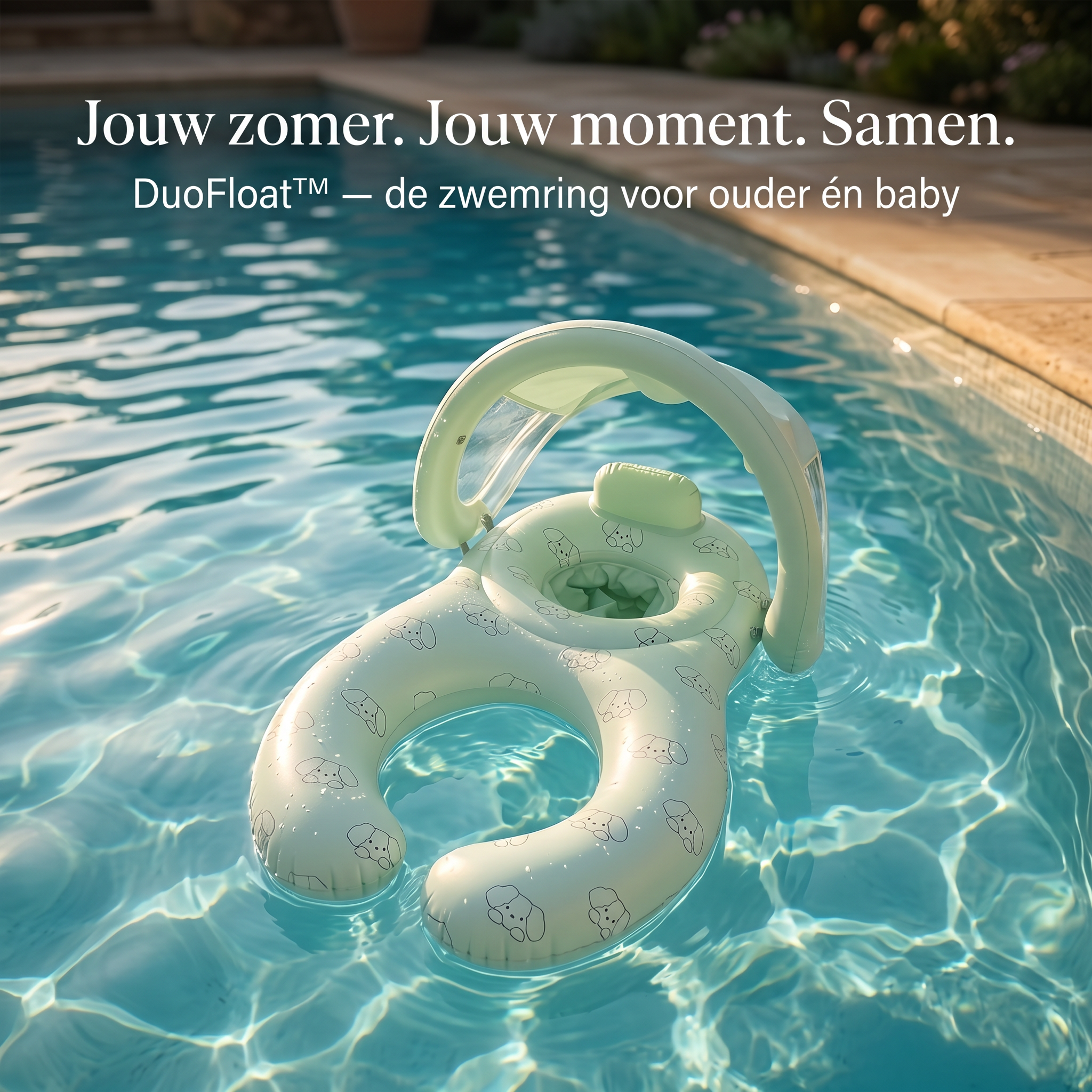 DuoFloat™ - Samen in het water. Samen genieten.