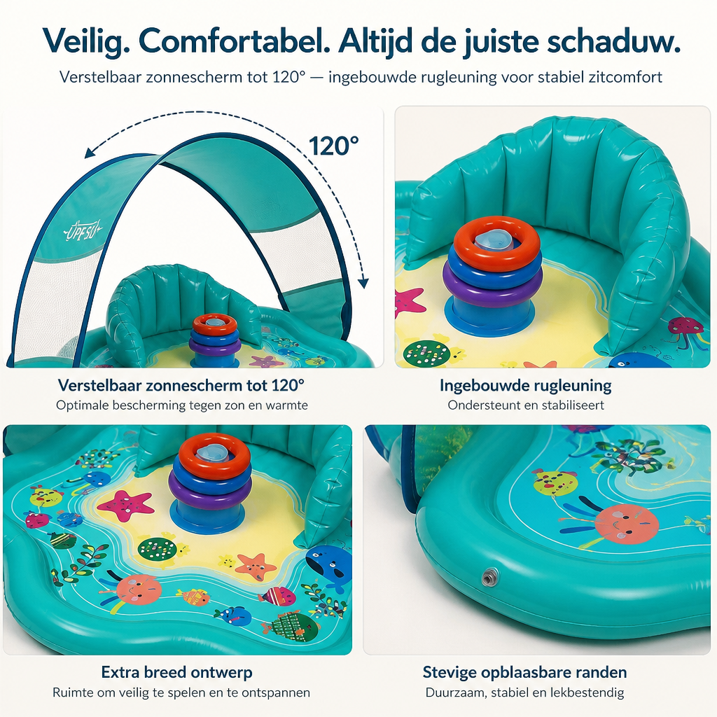 BabySplash™ | Verkoeling. Plezier. Veilig onder de zon.