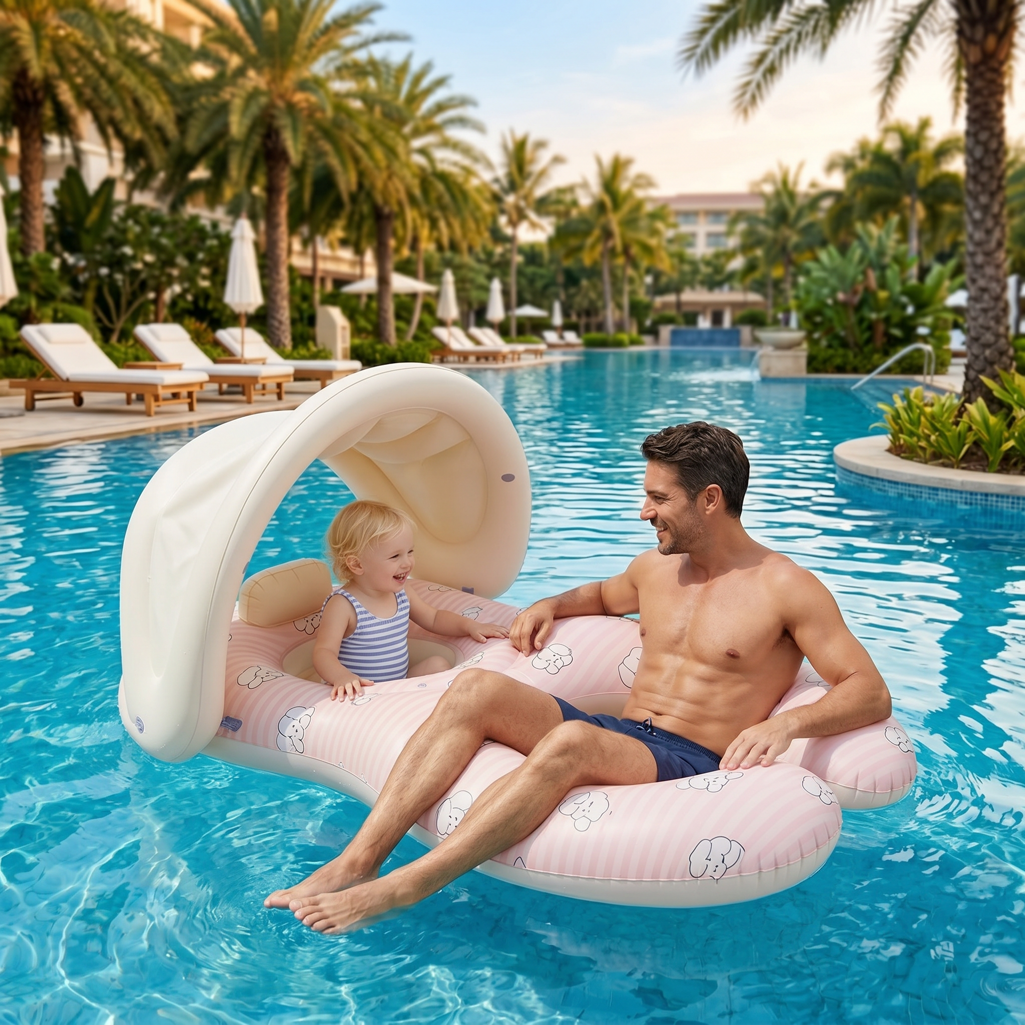 DuoFloat™ - Samen in het water. Samen genieten.