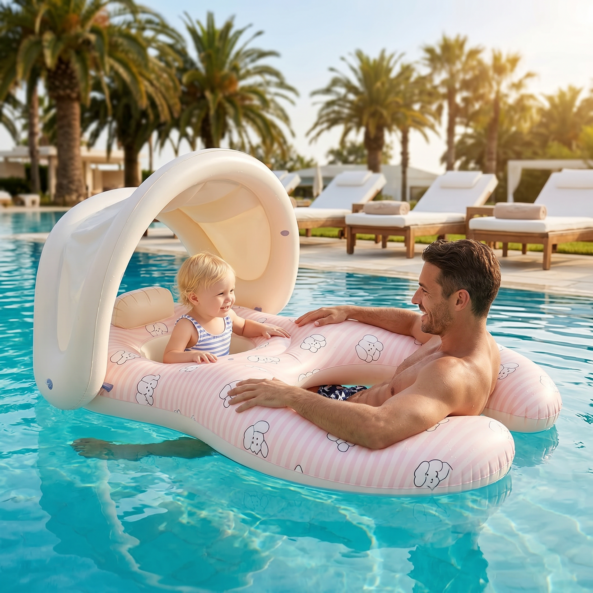 DuoFloat™ - Samen in het water. Samen genieten.