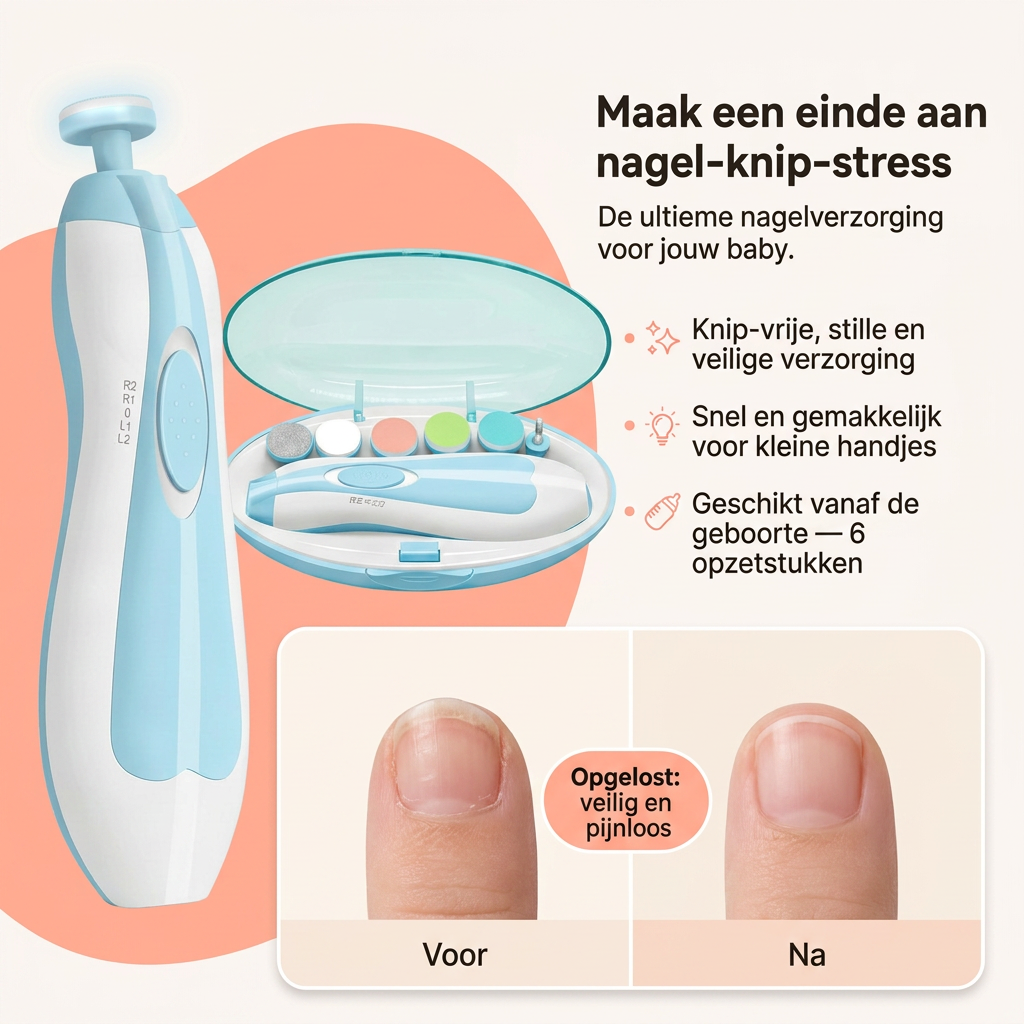 Maak een einde aan nagel-knip-stress
