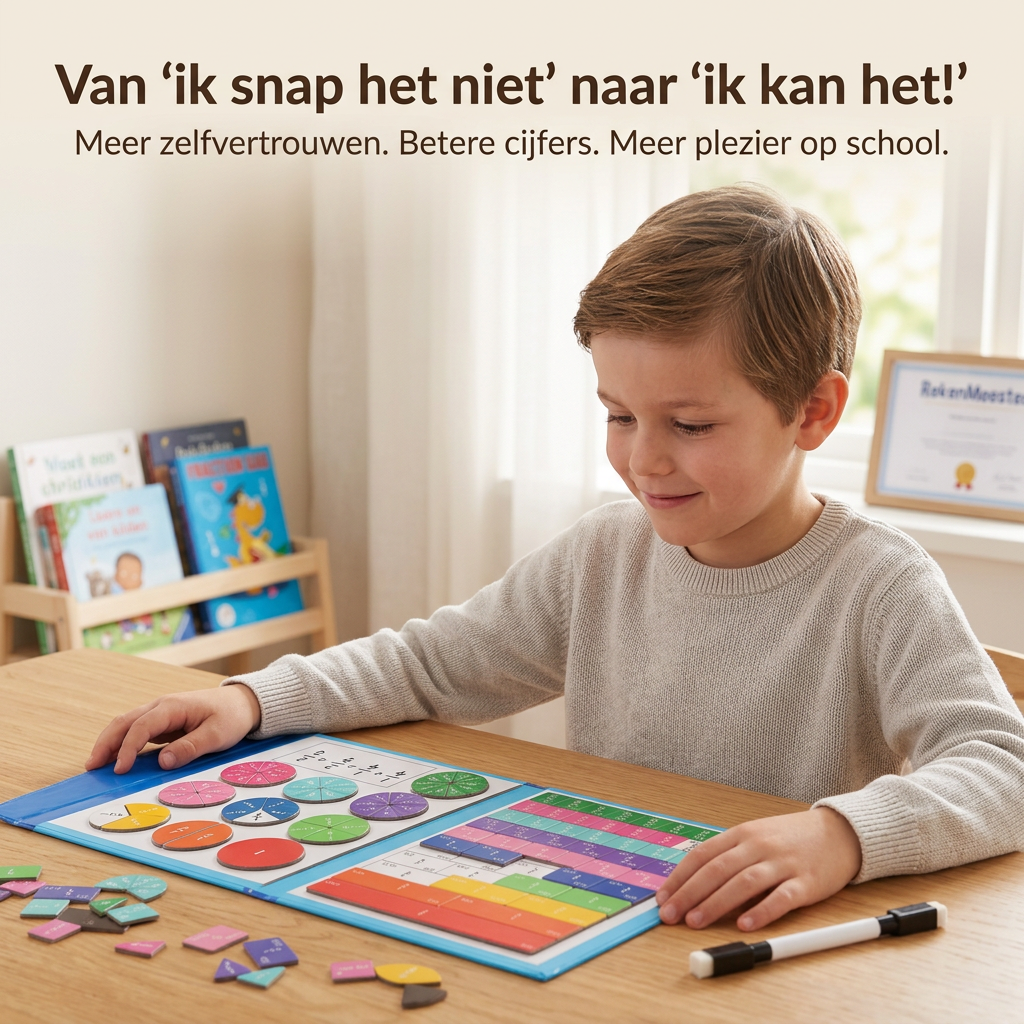 RekenMeester - Rekenen snappen. Niet alleen uit het hoofd leren.