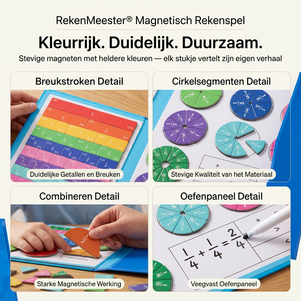 RekenMeester - Rekenen snappen. Niet alleen uit het hoofd leren.