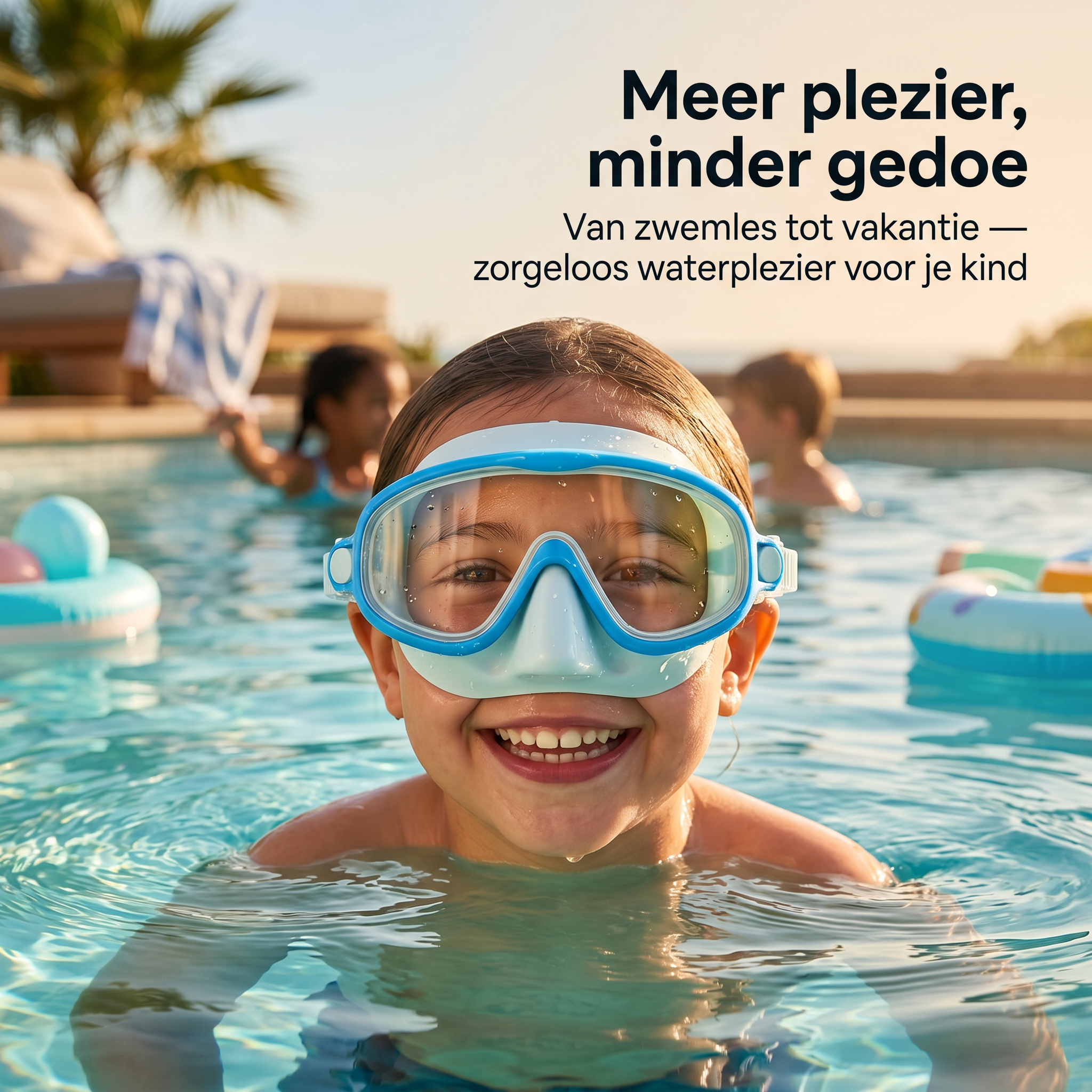 DuikMaatje™ - Kinderduikbril met neusbedekking