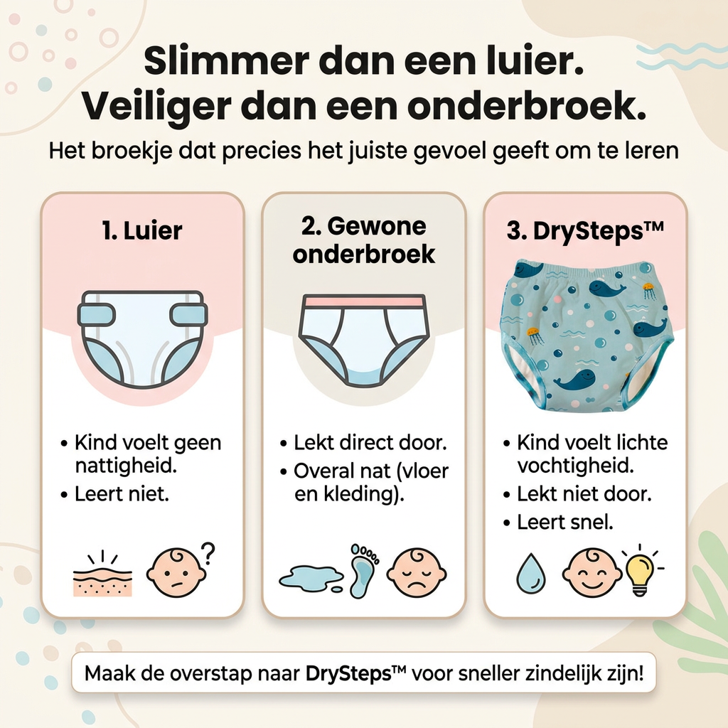 DrySteps™ – De eerste stap naar zelfstandigheid