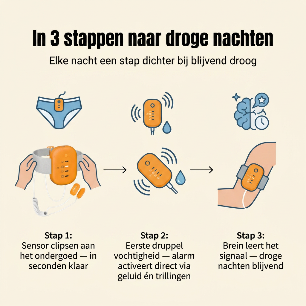 NachtWacht™ - Droge nachten. Voor je kind én voor jou.