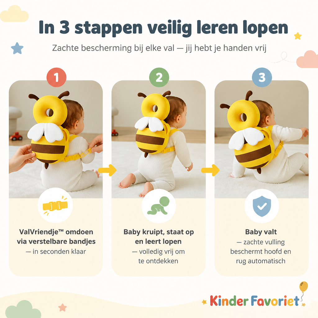 ValVriendje™ - Laat je kindje ontdekken. Jij blijft gerust.
