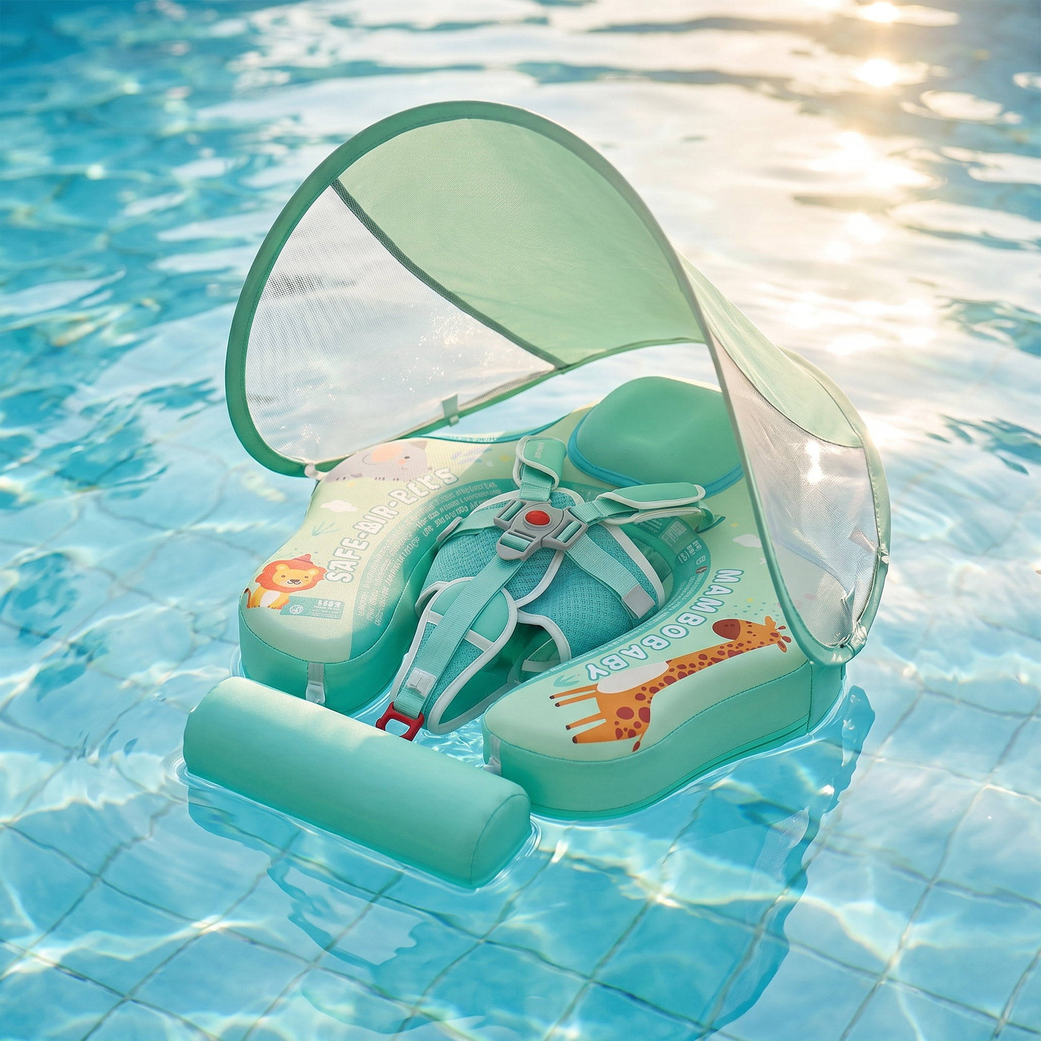 DrijfBuddy™ - Veilig in het water. Koel in de zon.