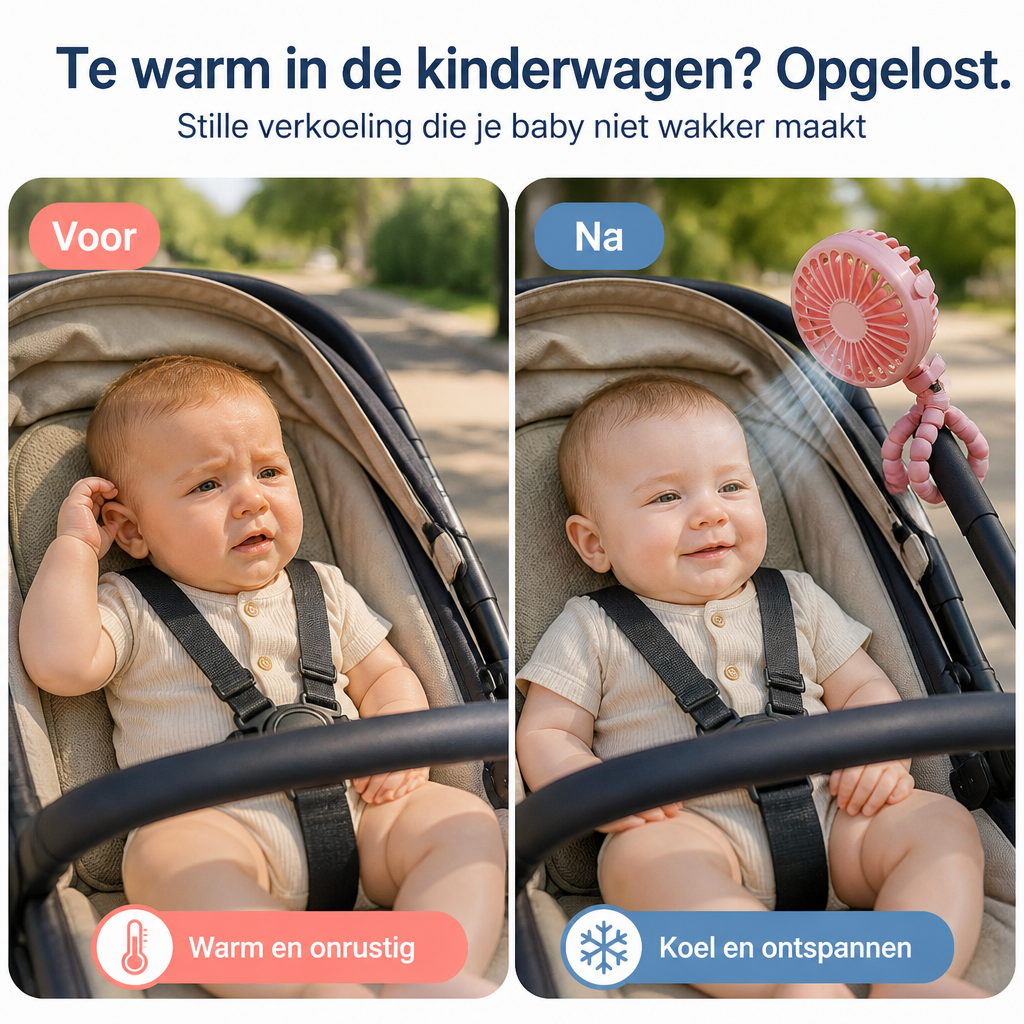 BreezyBuddy™ Koel onderweg. Altijd en overal.