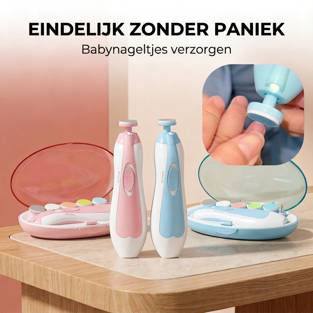 Eindelijk zonder paniek — babynageltjes verzorgen
